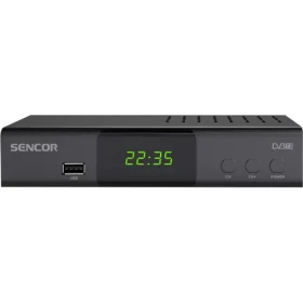 SENCOR SDB 5007T DVB-T PŘIJÍMAČ / H.265 / HEVC / 10W (8590669357307)