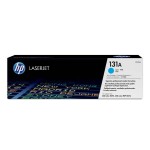 Hewlett-Packard HP CF211A, azurový (HP 131A) - originální toner