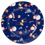 Plastový dekorační tác VÁNOCE assort 33 cm
