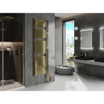 MEXEN/S - Helios radiátor + topná tyč 1800 x 500 mm, 900 W, zlatá W103-1800-500-2900-50