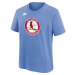 Nike Dětské tričko St. Louis Cardinals MLB Cooperstown Logo T-Shirt Modrá (YOUTH)