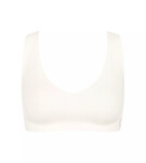 SLOGGI ZERO FEEL – Bezešvá braletka do V, pocit druhé kůže Sloggi SILK WHITE XL