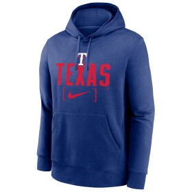 Nike Pánská mikina Texas Rangers MLB Club Slack Hoodie Velikost: S