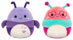 Squishmallows 1+1 Brouk Axel a Housenka Peach 20 cm