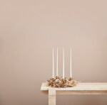 Ester & erik Zapichovací svícen na svíčku Gold Small – set 4 ks, zlatá barva, kov