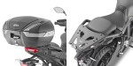 Sra2159 hliníkový special rack Yamaha Tracer 9 (21-24) včetně černé hliníkové plotny pro Monokey