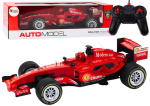 Mamido RC závodní auto 1:12 červené se světly a zvuky