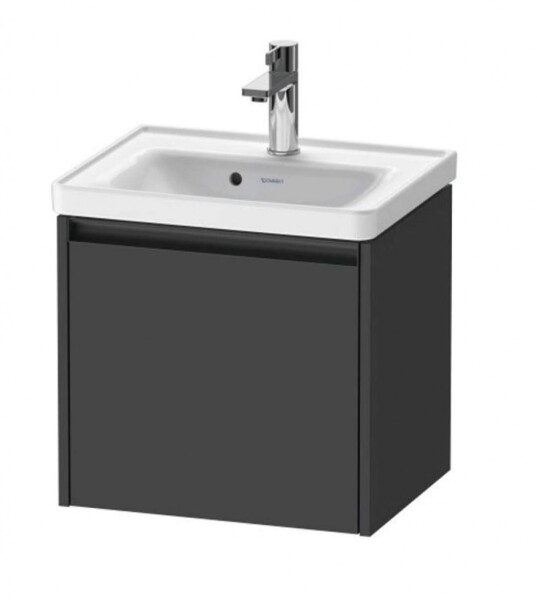 DURAVIT - Ketho.2 Umyvadlová skříňka 44x48x38 cm, 1 zásuvka, grafit mat K25080049490000