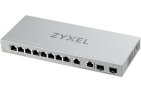 ZyXEL XGS1210-12 V2 / Desktop Switch / 8x RJ45 1G / 2x RJ45 2.5G / 2x SFP+ (XGS1210-12-ZZ0102F)