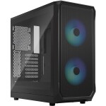 Fractal Design Focus 2 RGB Black Window černá / ATX / 2x 140mm / 2x USB 3.0 / průhledná bočnice / bez zdroje (FD-C-FOC2A-03)