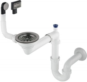 DEANTE - Space-Saver titan, odpadní sada granitového dřezu, 1-miska - Space-Saver ZXY_D949