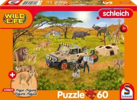 SCHMIDT Puzzle Schleich: V savaně