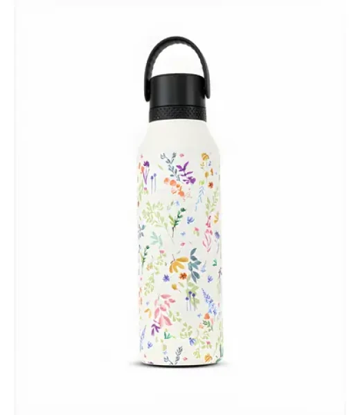 Runbott Mii 600 ml Leaves / Termoláhev / vakuová izolace / nerezová ocel 304 / horké 24 h / studené 32 h (973213RB)