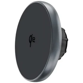 4smarts Screen Mount Qi2 šedá / Magnetický držák na monitor / Bezdrátové nabíjení Qi2 15W / MagSafe / otočný 360° (541114)