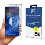 3mk HardGlass Matt Max Privacy ochranné sklo pro Apple iPhone 17 Pro (5903108679954)