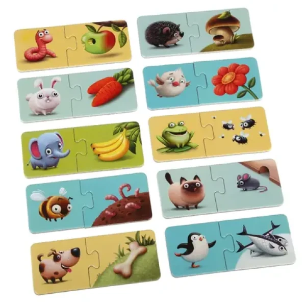 Puzzlika 12992 Mé jídlo - naučné puzzle