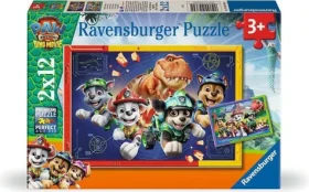 Ravensburger 120043645 Tlapková patrola: Dinosauří film 2x12 dílků