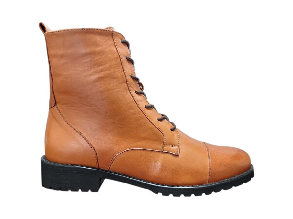 Wild 077-46498 Dámské celokožené kotníkové boty rust 37