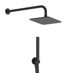 IDEAL STANDARD - Idealrain Sprchový set bez baterie, 20x20 cm, matná černá BD781XG
