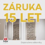 HOPA - Koupelnový radiátor TRICK černá barva - Barva radiátoru - Černá, Rozměr radiátoru - 530 × 1187 mm, výkon 559 W, Typ připojení - Středové 50 mm RADTRK501231SP