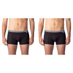 Dvojbalení bavlněných boxerek COTTON STRETCH BOXER 2x - BELLINDA - černá XL
