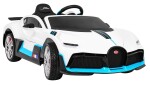 Mamido Dětské elektrické autíčko Bugatti Divo bílé