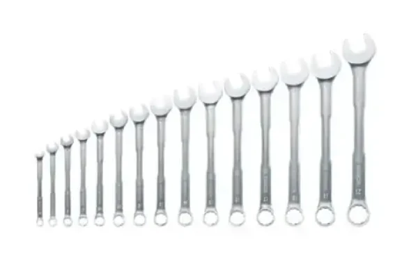 Bosch Sada kombinovaných klíčů 15 dílů / Sada klíčů / chrom-vanadová ocel / 6-21 mm / s organizérem (1600A02Z9E)