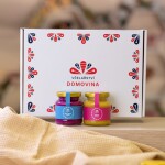 Včelařství Domovina Tropikáno dárkové balení 2x170 ochucené medy Design: Domovina