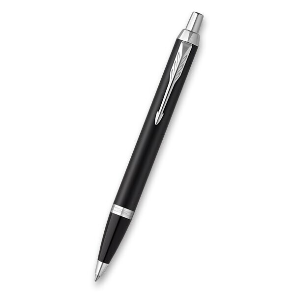 Parker IM Essential Black kuličkové pero chromové doplňky