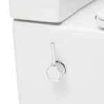 WC s bidetem kombinovaný SAT Brevis vario odpad SATBRE36BFC SATBRE36BFC