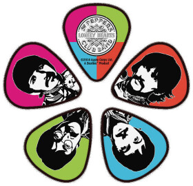 Planet Waves 1CWH2-10B6 The Beatles Sgt. Pepper's Lonely Hearts Club Band 50th Anniversary Guitar Picks - 10 ks