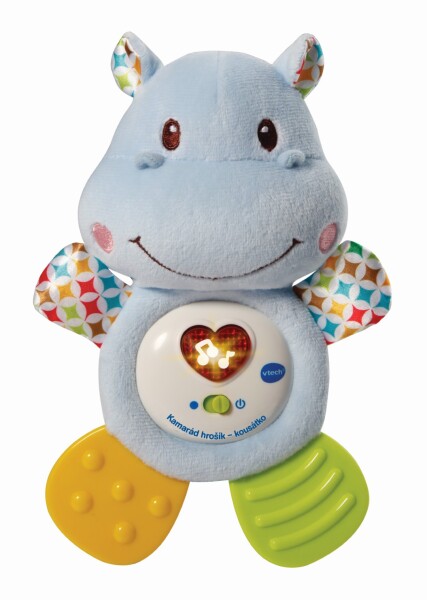 Vtech Kamarád hrošík - kousátko / CZ verze / od 3 měsíců (ME 80502528)