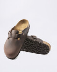 Birkenstock Boston Oiled Leather Dark Brown 42