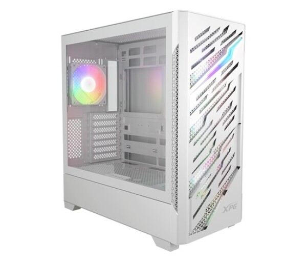ADATA XPG case STARKER AIR BTF Mid-Tower, bez zdroje, 4x 120mm ARGB, Bílá EDF_748732