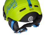 Lyžařská helma Etape RIDER PRO - limeta/modrá mat 19/20 Varianta: 53-55 cm