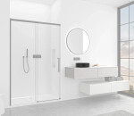 CERANO - Koupelnová skříňka pro umyvadla na desku Noira - bílá matná -120x28x48 CER-8050BD7612