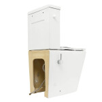 WC s bidetem kombinovaný SAT Brevis vario odpad SATBRE36BFC SATBRE36BFC
