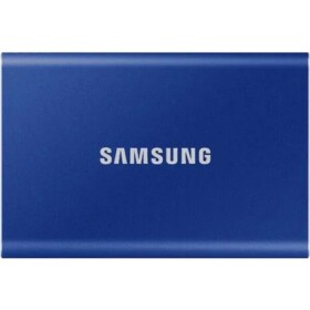 SAMSUNG T7 Externí SSD disk 2TB modrá / Externí SSD / R: 1050 MBs W: 1000MBs / USB-C / 3y (MU-PC2T0H/WW)