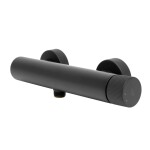 Sprchová baterie SAT Evolution bez sprchového setu 150 mm černá matná SATBSEVO268C SATBSEVO268C