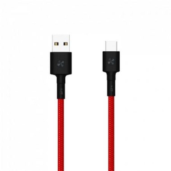 Xiaomi SJV4110GL Mi Braided USB Type-C, 100cm, červený