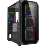 Sharkoon AK5G RGB černá / ATX / 2x USB 3.2 / 1x USB-C / 4x 120mm / bez zdroje / průhledná bočnice (4044951041831)