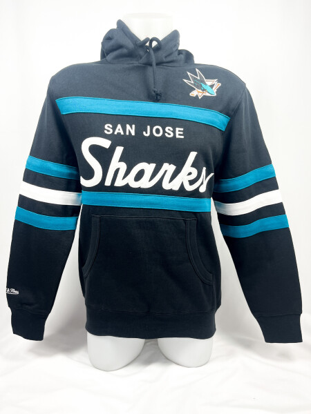 Mitchell Ness Pánská Mikina San Jose Sharks Head Coach Hoodie Velikost: