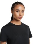 ICEBREAKER Wmns Merino 150 Tech Lite SS Tee IBStitchlin, Black velikost: L