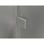 MEXEN/S - Lunar L Duo sprchový kout dveře křídlové 90 x 85, transparent, nikl kartáčovaný 834L-090L-085P-97-00