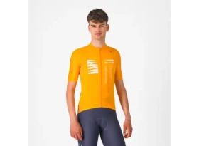 Castelli Espresso R-A/D pánský dres krátký rukáv Vivid Orange vel. L