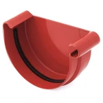 Žlabové čelo pravé 150 mm Bryza červená