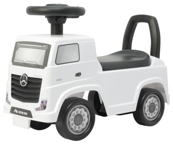 Mamido Dětské odrážedlo auto Mercedes Benz Actros bílé
