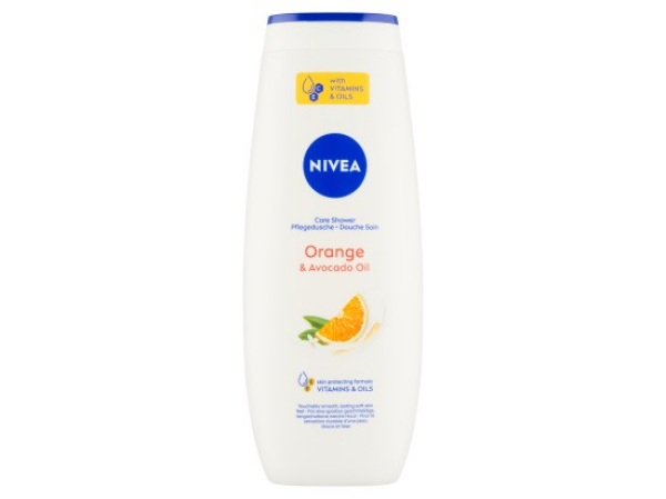 Nivea Orange & Avocado Oil Pečující sprchový gel 500 ml
