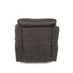 Polohovací křeslo, hnědá, látka vintage, TV-4092 COF3