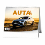 Auta 2027 - stolní kalendář